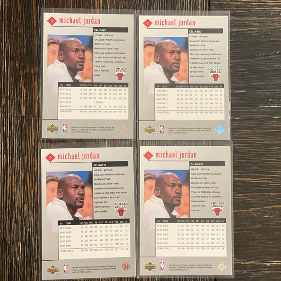 Michael Jordan cards - Picture 2 of 2